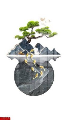 File tranh ảnh gốc File in tranh decor gắn cắt led LED1903 dùng cho in khổ lớn