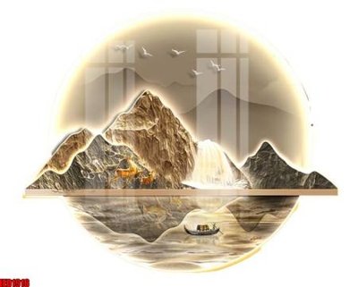 File gốc File in tranh decor gắn cắt led LED1916 (chủ đề hiện đại) trang trí