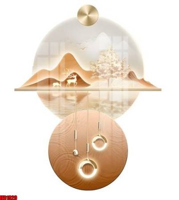 File gốc File in tranh decor gắn cắt led LED1929 (trang trí) cho phòng khách