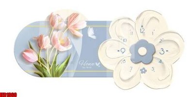 Ảnh gốc File in tranh decor gắn cắt led LED1960 (siêu chi tiết) để in ấn