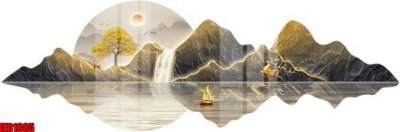 File gốc File in tranh decor gắn cắt led LED1985 (cho in 3D) độc đáo