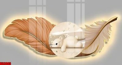 File tranh gốc File in tranh decor gắn cắt led LED2005 chủ đề hiện đại