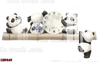 File tranh gốc File in tranh decor gắn led LED245 (bản quyền) độc đáo