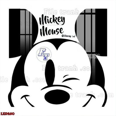 File in lụa File in tranh decor gắn led LED260 (hoa văn) File in tranh decor gắn led LED260