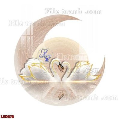 Tải file File in tranh decor gắn led LED278 (ảnh gốc) in gạch 3D