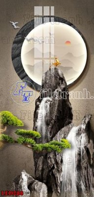 File gốc File in tranh decor gắn led LED288 (trang trí) phòng trẻ em