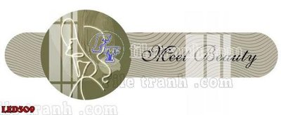 File tranh gốc PSD File in tranh decor gắn led LED309 còn nguyên layer