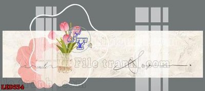 File gốc File in tranh decor gắn led LED334 (in lụa) tranh phong thủy