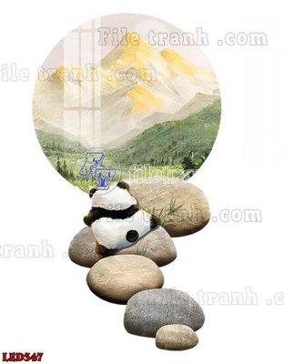 File gốc File in tranh decor gắn led LED347 (dành cho trang trí nội thất)