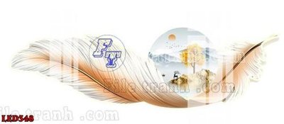 File in ấn cao cấp File in tranh decor gắn led LED348 (file gốc)