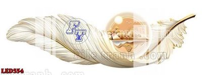 File tranh quảng cáo File in tranh decor gắn led LED354 (file gốc) chuyên nghiệp