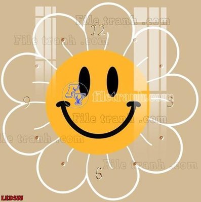 File gốc File in tranh decor gắn led LED355 (chuẩn màu) cho in offset