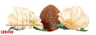 File gốc File in tranh decor gắn led LED430 (chuẩn CMYK) cho nhà in
