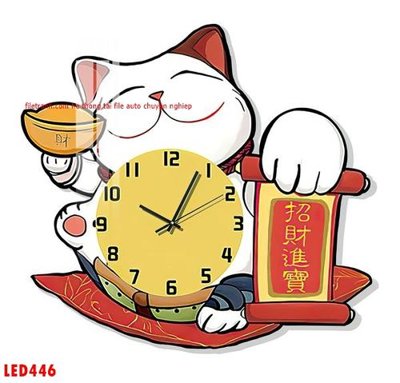 File gốc File in tranh decor gắn led LED446 (in mica) làm quà tặng