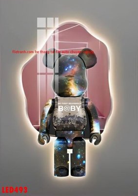 Mua file tranh gốc File in tranh decor gắn led LED493 tại Filetranh.com