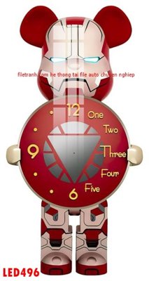 File gốc File in tranh decor gắn led LED496 (in tráng gương) nghệ thuật