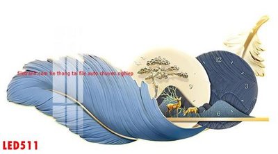 Tải file File in tranh decor gắn led LED511 (gốc) làm file tranh quảng cáo