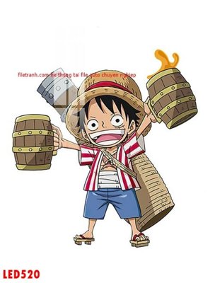 File gốc File in tranh decor gắn led LED520 (phiên bản chuẩn) để in ấn