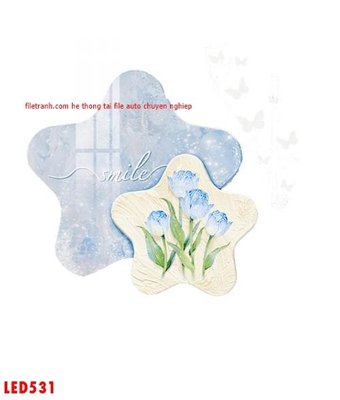 Tải file gốc File in tranh decor gắn led LED531 (in khổ lớn) không vỡ