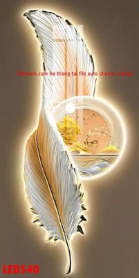 File tranh File in tranh decor gắn led LED540 (ảnh gốc) cho in ấn kỹ thuật số