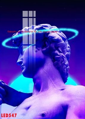 File in ấn File in tranh decor gắn led LED547 (bản gốc) chất lượng cao