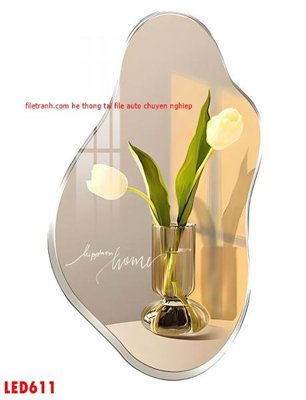 Download file File in tranh decor gắn led LED611 (gốc) cho xưởng in