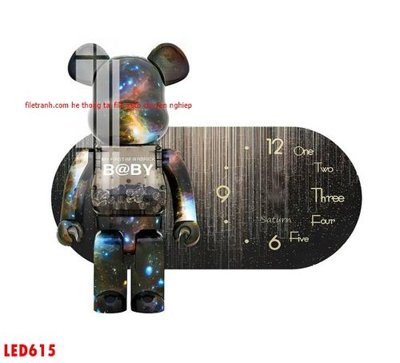 Download file File in tranh decor gắn led LED615 (gốc) in mica cao cấp