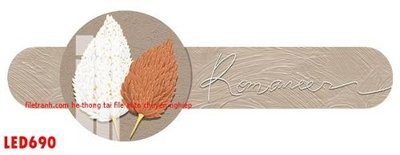 File gốc File in tranh decor gắn led LED690 (cho in ấn) từ Filetranh.com