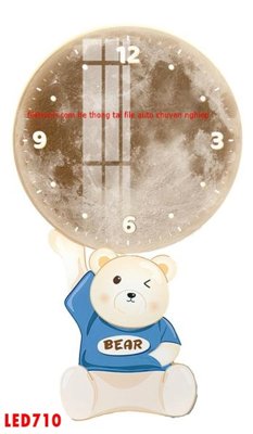 File tranh in trần 3D File in tranh decor gắn led LED710 (ảnh gốc)