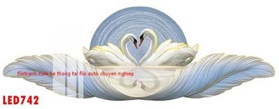 File ảnh File in tranh decor gắn led LED742 (gốc) dùng in Pano