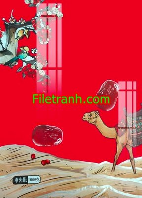 File gốc File in tranh decor gắn led LED805 (trang trí) phòng làm việc