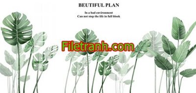 File tranh trang trí File in tranh decor gắn led LED809 (file gốc)