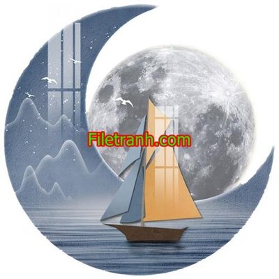 File gốc in tráng gương File in tranh decor gắn led LED829 chi tiết