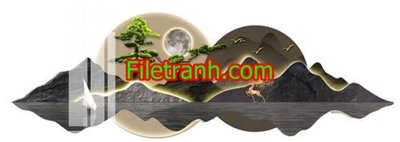 File tranh File in tranh decor gắn led LED839 (gốc) chủ đề tĩnh vật