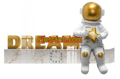 File tranh File in tranh decor gắn led LED876 (gốc) chủ đề trẻ em