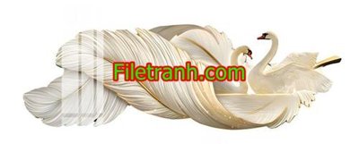 File in lụa File in tranh decor gắn led LED911 (hoa văn) File in tranh decor gắn led LED911