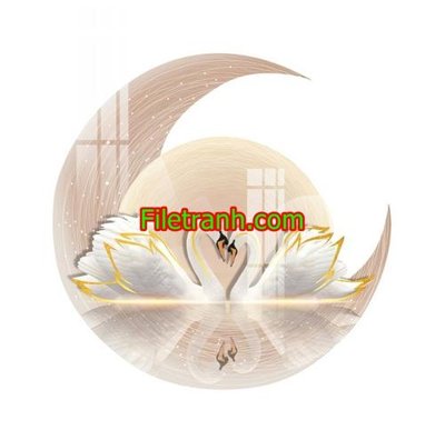 File gốc File in tranh decor gắn led LED919 (in tráng gương) ốp tường