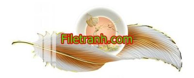 File tranh File in tranh decor gắn led LED934 (file gốc) chủ đề phong thủy