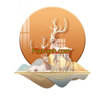 File in trần File in tranh decor gắn led LED949 (bản gốc) đại dương