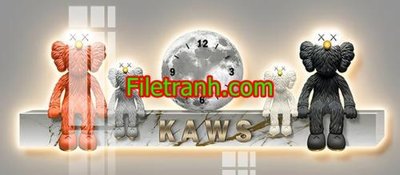 File PSD File in tranh decor gắn led LED955 (nguyên gốc) chất lượng cao