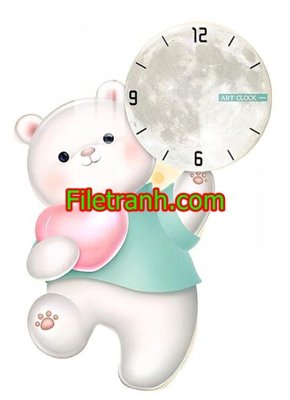 File tranh File in tranh decor gắn led LED957 (bản gốc) treo tường