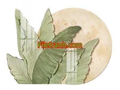 File gốc File in tranh decor gắn led LED958 (PNG) nền trong suốt