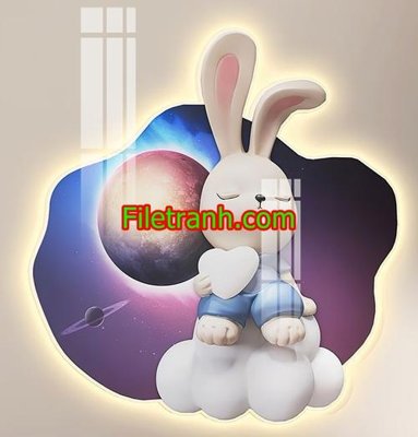 Tải file File in tranh decor gắn led LED963 (gốc) in ấn chất lượng