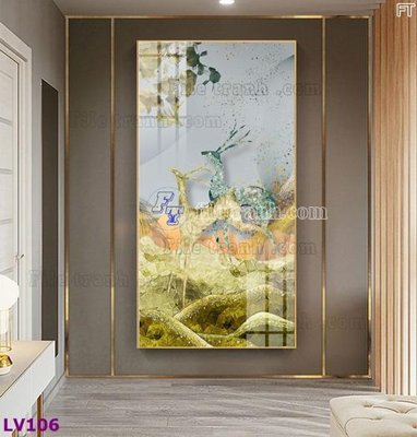 File gốc Tranh trang trí lối vào 1 tấm LV106 (phiên bản chuẩn) để in ấn