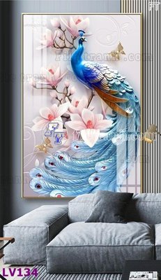 Download file Tranh trang trí lối vào 1 tấm LV134 (gốc) cho xưởng in