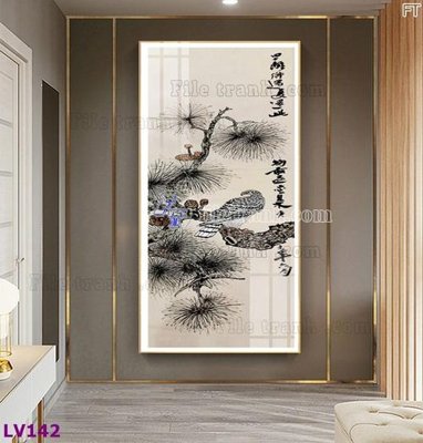 Tải file gốc Tranh trang trí lối vào 1 tấm LV142 (bản PSD) còn layer