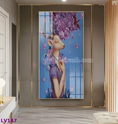 Tải file gốc Tranh trang trí lối vào 1 tấm LV147 (in bạt) quảng cáo