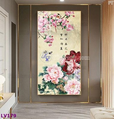 Tải file Tranh trang trí lối vào 1 tấm LV179 (ảnh gốc) độ phân giải 300dpi
