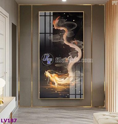 File gốc Tranh trang trí lối vào 1 tấm LV187 (phiên bản chuẩn) để in ấn