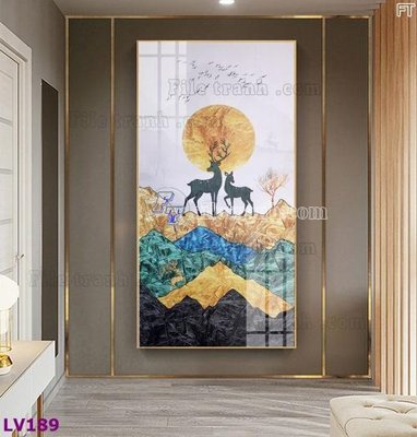 File in trần Tranh trang trí lối vào 1 tấm LV189 (file gốc) chủ đề vũ trụ